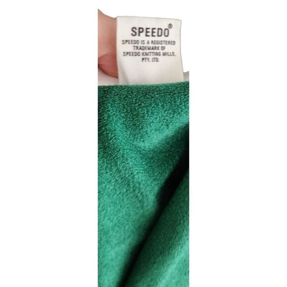 Vintage Speedo Full Zip Track Jacket Womens Size M Green NEW Deadstock - Picture 7 of 7